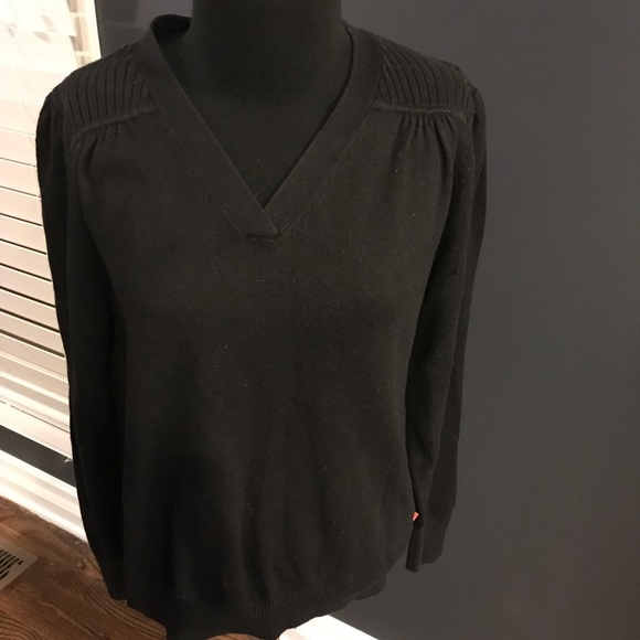 The North Face Sweaters - The North Face- Black V neck sweater
